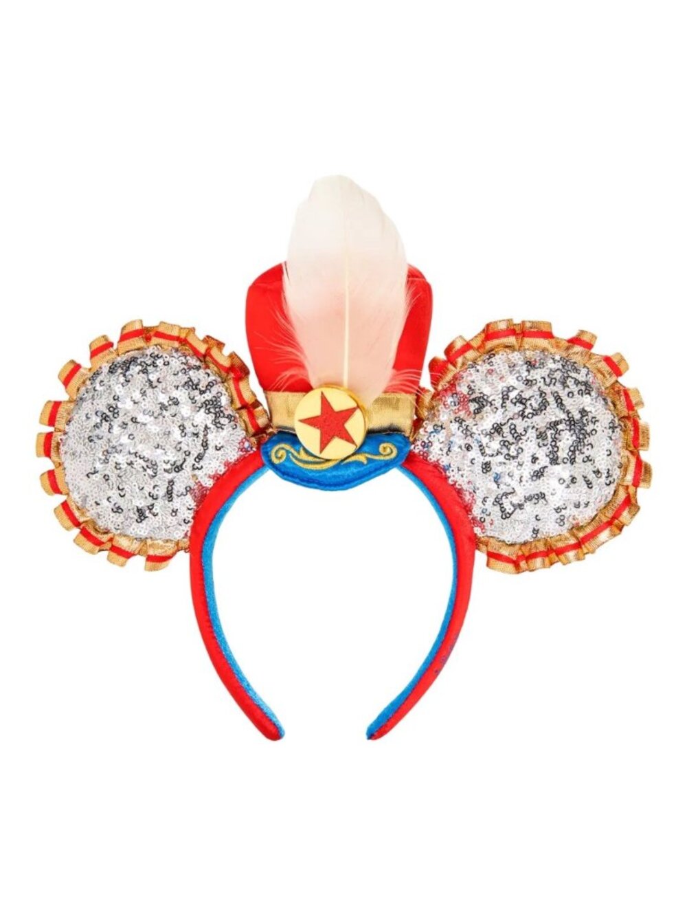 Disney Parks Mickey Mouse Main Attraction Dumbo Flying Elephant Ear Headband